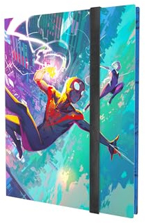 Gamegenic, Magic: The Gathering – Marvel's Spider-Man 18-Pocket Album – Spider-Man/Spider-Gwen, 20 Sideloader-Seiten, bis zu 360 gesleevte Karten