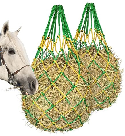 MISUVRSE Web Heu Tasche Für Stabile Kutsche Und Outdoor Pferdetafel Für Die Versorgung Easy Installation Hanging Feed