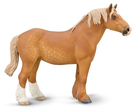 Collecta - Belgische Alazan-Stute - Sammelfigur Pferd - Größe XL - +3 (Deqube 90180050)