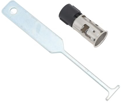 LUCKDANO 01 Cigarette Lighter Socket Removal Tool 56457 | Cigarette Lighter Base Disassembly Tool Set for Avalanche, C1500, C2500, C3500 | Metal Durable & Easy to Use