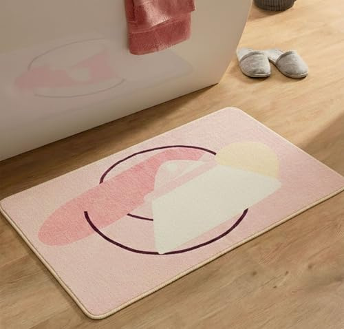 Gino Falcone Badematte - Aquata aus Polyester (Microfaser) | Größe: 70 x 120 cm; Farbe: Rose