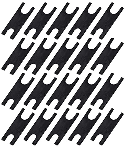 Jazuaiao 20 Teile/Paket Mechanische Tastatur PCB Stabilisator Satellite Schalter Film PTFE/Passen Sie die Großen Tasten Stabilisator Film Tastatur