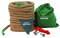 Traditional Garden Games TGG125 Tug of War Traditionelle Gartenspiele zum Tauziehen, Naturseil, (10M) UK