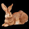 Goebel Ostern Figur Osterhase, Porzellan, weiß, 24x14x16 cm