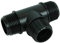 GASMIS PP Gewindefitting Schraubfitting, T-Stück AG 1 - 33.3 mm mm Außengewinde, 2 Stück