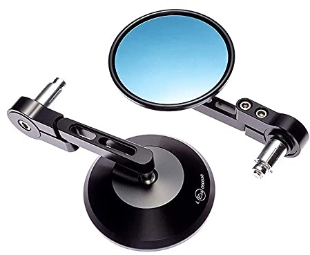 Motorrad Spiegel Lenker Ende Hinten Blick Für 7/8 22mm Stangen Inkl. Renthal