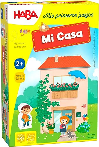 HABA 306358 - Mes Premiers Jeux - Mi Casa, Jeu de société d'association - Plus de 2 ans