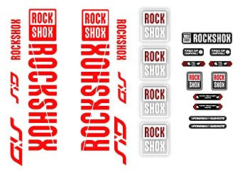 Adesivi compatibili con forcella bici Rock Shox Sid Vinile 29''