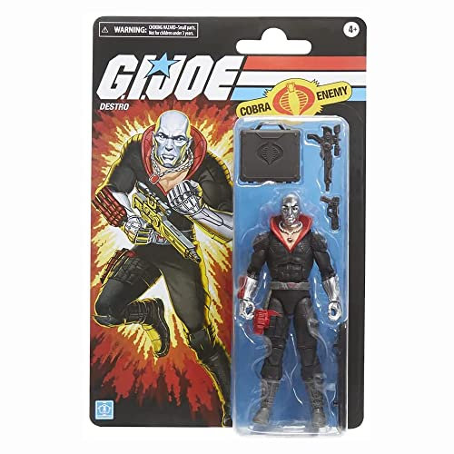 G.I. JOE Classified Retro Carded Animated Destro 6 Zoll Actionfigur