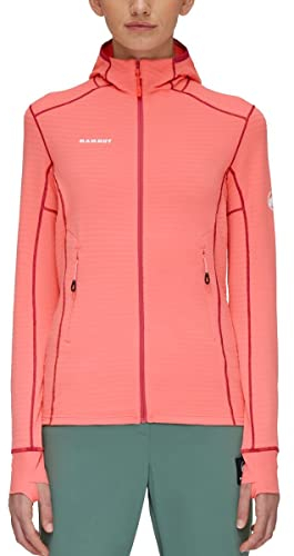 Mammut Damen Taiss Light ML Hoodie Jacke, salmon-terracotta, M
