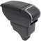 Pour Peugeot 208 2018-2021 Accoudoirs Boîte de rangement centrales Consoles main avec porte gobelets nori
