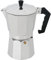 IGTOPS Cafetera de aluminio para 9, 12, 14 tazas, cafetera italiana, cafetera espresso, válvula de seguridad que evita el desbordamiento (14 tazas, 700 ml)