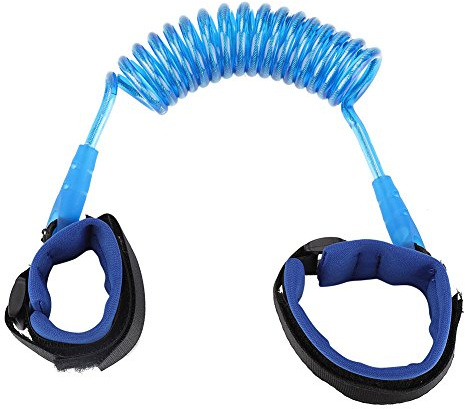 Barn Anti Lost Rep, Anti Lost Handledslänk, Slitstark Elastisk Vuxna Barn Armbandslänk Säkerhetsgaranti för Barn Anti Lost (Blå)