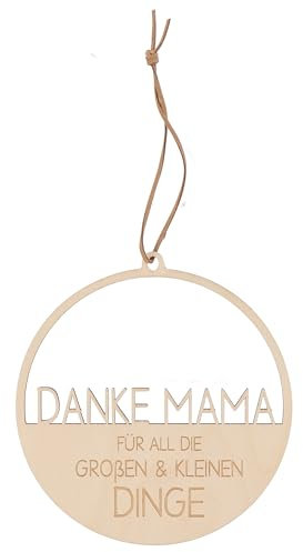 Spruchreif | Mini-Deko Loop | Holz-Dekohänger | Wanddeko | Türkranz | Hoop | Deko Loop mit Schriftzug | Deko Loop Trockenblumen | Deko Schriftzug | Geschenk Mama | Muttertag | Beste Mama