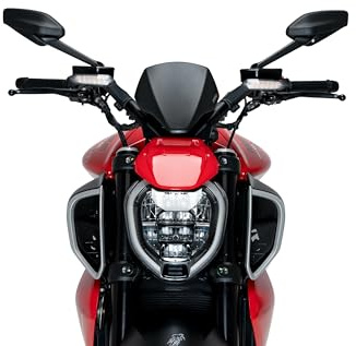 Puig 21712J New Generation Sport Plus optimierte Aerodynamik, Mattschwarz
