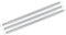 QUARKZMAN 3pz Piega Tubi Molla Acciaio, OD 20,8mm/0,82 Tubi Piegatubi Tubi a Molla Acciaio 550mm/21,65 Lunghezza per Tubi PVC Ristrutturazioni Domestiche Cablaggio Elettricista, Argento