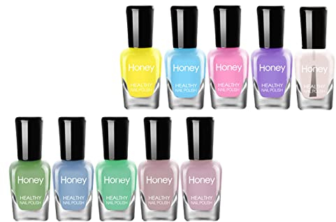 10 Farben Peel Off Gel Nagellack 5ml, Ohne UV, Wasserbassiert Schälbare Farbgel Set, Waterbased Peel-Off Nail Polish Kit, Schnelle Trockene Nägel für Kinder Mädchen (D, 5ml)