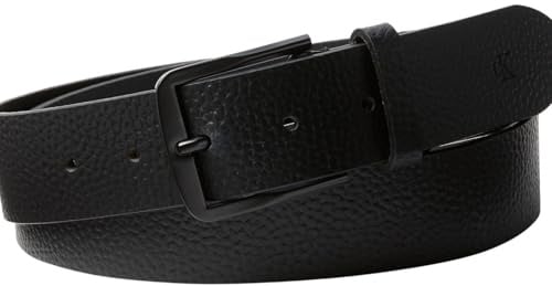 Calvin Klein Herren Gürtel Classic Flat 3,5 cm Ledergürtel