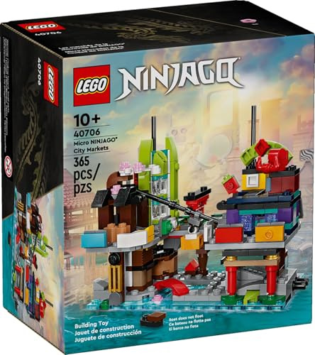 LEGO Limited Edition 40706 Mikromodell der Märkte von NINJAGO City