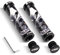 CHOOEE Mountain Bike Handlebar with Double Lock On Clamp，Bicycle grips Anti-Slip Rubber Mtb Grips,22mm Cycling Handlebar for MTB/BMX