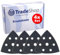 Trade-Shop - 4 pezzi di velcro di ricambio autoadesivo, 93 x 93 x 93 mm, compatibile con Einhell TE-DS 20 E, TC-DS 19, BT-DS 180, compatibile con Pattfield PE-260 DS
