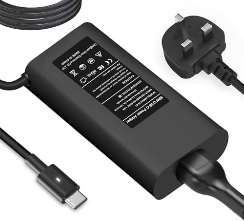 90W USB C Fast Laptop Charger for Dell XPS 13 12 9350 9360 9365 9370 9380 9250,Latitude 3400 3500 5289 5300-2in1 7400-2in1 7300 7390-2in1 7200-2in1 5400 Type C Power Adapter.Include 1.8M Power Cable