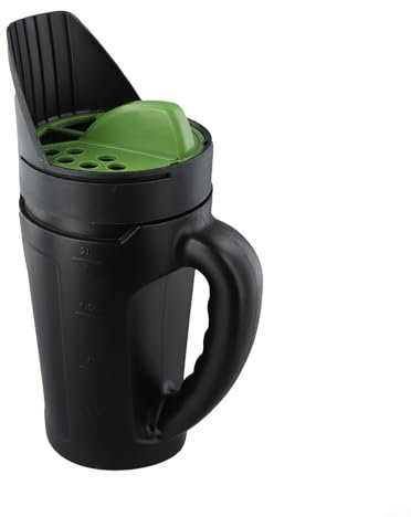 RichVibe Handheld Spreader Manual Garden Tool For Lawn Care Ice Melt Salt Applicator Grass Broadcaster Plant Food Distributor Deicer Shaker