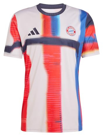 adidas Performance FC Bayern München Prematch T-Shirt 2025/2026 blaublau, XL Herren