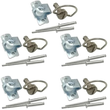 Boulon De Fixation À Clip Carénage Course Moto, 5 Pièces, Vis Dégagement Rapide, Écrous pour Ducati