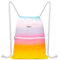 WANDF Rucksack mit Kordelzug Turnbeutel Sportbeutel Gym Bag Mit Aussentasche Verstellbar Tunnelzug Gymsack für Damen Herren Kinder mit Innentasche 11 Liter für Sport und Reisen (A - Regenbogen)