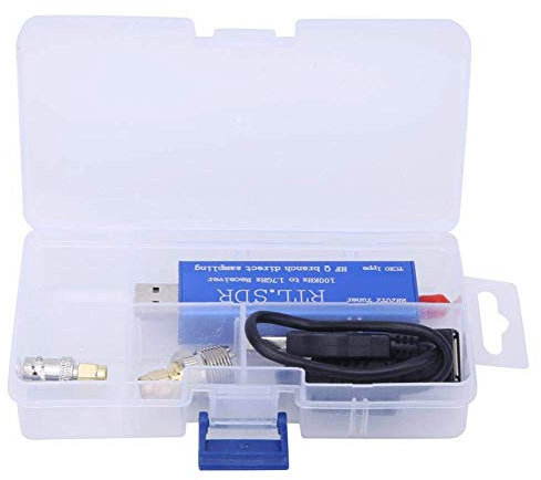 Récepteur tuner USB, récepteur tuner 100 kHz 1,7 GHz alimenté par USB UHF FM RTL SDR RTL2832U + chipset R820T2