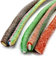 LIQUORICE Cables - 5 Long Sweet Cables - Halal - Fizzy Coated - Assorted Flavours