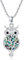 MEDWISE Collier Hibou Collier Arbre de Vie en argent 925 Sterling Pendentif Arbre de Vie Collier de Coquillages Abalone Bijoux Hibou Animal pour Femme Maman Fille Fille Epouse Cadeau