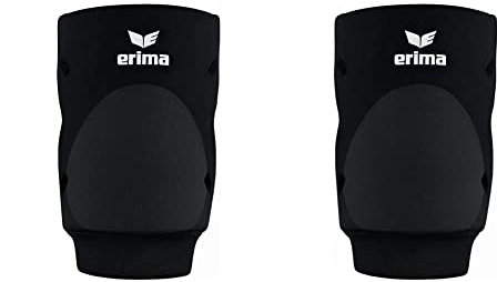 Erima Knieschoner Volleyball Schwarz M & Knieschoner Volleyball Schwarz L