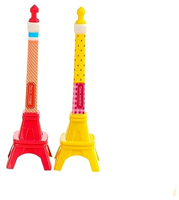 NUOBESTY 12 Stück Eiffelturm-Kugelschreiber Gel-Tintenstifte Cartoon-Stifte 0 7 Mm Eiffelturm-Modell Desktop-Dekoration Souvenirs Französische Partygeschenke