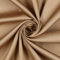 0,5m Baumwoll-Satin Baumwollstoff Satinstoff Meterware unifarben Oeko-Tex zertifiziert, Farbe:beige