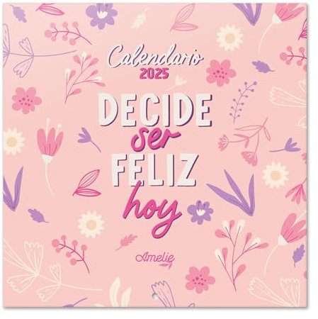 Kalender 2025 Wandkalender 2025 Grupo Erik Amelie Kalender 2025 Familienplaner 30 x 30 cm 12 Monate Jahreskalender Familienkalender 2025