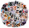 100 Pcs Dog Stickers Waterproof Puppy Stickers Funny Sticker Vinyl Decal for Journaling Laptop Scrapbook Water Bottles Phone Caps for Adults Teens Gift