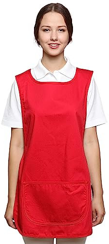Mirabella Health & Beauty Unisex Überwurfschürze Chasuble Hygea Rot XL