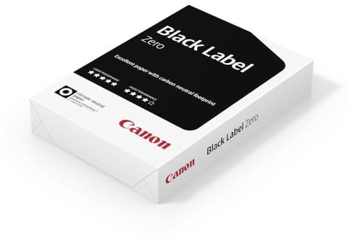 Canon Black Label Zero 99840754 Universal Druckerpapier Kopierpapier DIN A4 80 g/m² 2500 Blatt Weiß
