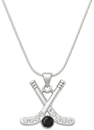 Infinity Collection - Hockey Charm Necklace, Ice Hockey Jewelry for Players, Moms & Fans