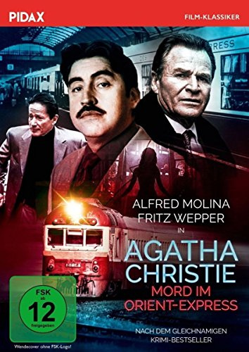 Agatha Christie: Mord im Orient-Express / Spannender Verfilmung des gleichnamigen Krimi-Bestsellers mit Starbesetzung (Pidax Film-Klassiker)