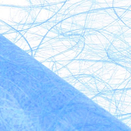 Sizoweb 5m Rolle 30cm breit Original Tischläufer Tischband Dekoration Fest Hochzeit Geburtstag Kommunion Taufe (hellblau 7201)
