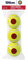 Wilson Tennisbälle für Kinder, Tennis 10s, Phase 3, Roter Ball für Anfänger, Set mit 3 Bällen, WRT147600