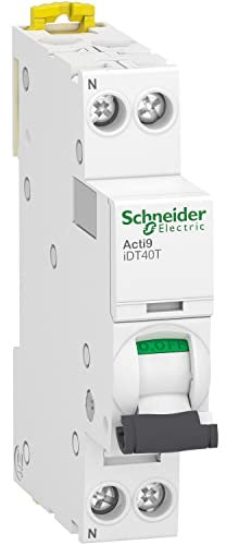 disjoncteur - schneider idt40k - 2 pôles - 16a - courbe c - 4.5 ka - schneider electric a9p71616