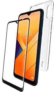 Wiko Pack Coque Flexible + Verre Trempé Y81 Transparent