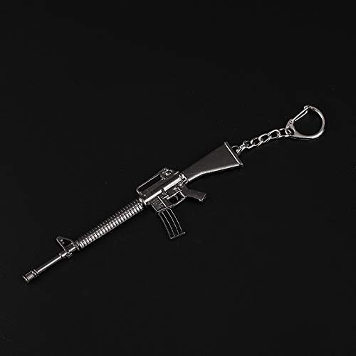 BGTR Schlüsselanhänger Schlüsselmäppchen Mode PUBG Essen Huhn Keychain Rucksack Schlacht Schlachtfelder Bratpfanne Helm 98k Schlüsselring Frau Mann Jewwlry Schlüsselanhänger Schlüsselmäppchen
