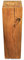 ms factory Holzblock Eiche Massiv - Handgefertigter Holzklotz - Rustikale Holzsäule - Beistelltisch Hocker Dekosäule - 20 x 20 x 80 cm