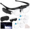Linkstyle Head Magnifying Glasses for Hobbies, Lighted Magnifier with 3 Detachable Lenses for Reading Sewing, 1.5X to 2.5X