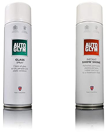 Autoglym Glass Spray, 450ml & Instant Show Shine, 450ml